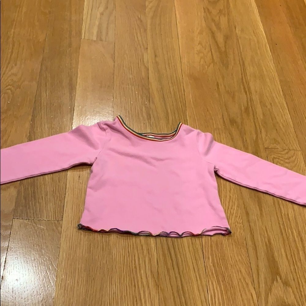 OLD navy 6-12 m long sleeve shirt🌈🌈🌈 - Picture 2 of 6